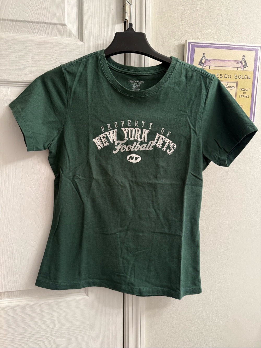 New York Jets Green Football Graphic Tee